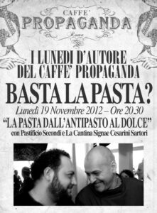 I Luned&igrave; d’autore del Caff&egrave; Propaganda