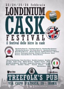 Londinium Cask Festival 2017 – Real Ale inglesi e italiane a ritmo di cask