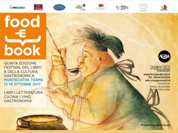 Appuntamenti &#8211; Torna Food&amp;Book a Montecatini dal 13 al 16 ottobre