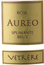 Etichetta del vino Salento Aureo Rosé Brut