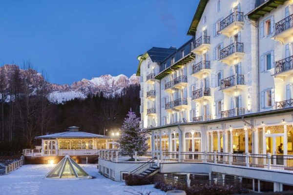 Cena cinematrografica al Cristallo Luxury Collection Resort & Spa, Cortina d&rsquo;Ampezzo