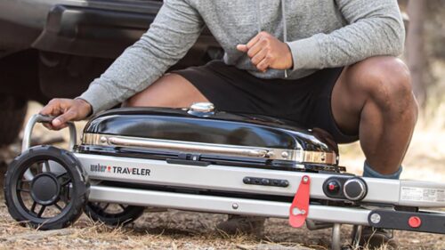 Weber presenta il barbecue portatile a gas Traveler