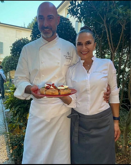 La pizza di Marzia Buzzanca al Four Season di Milano
