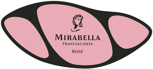 Etichetta del vino Franciacorta Rosé Brut