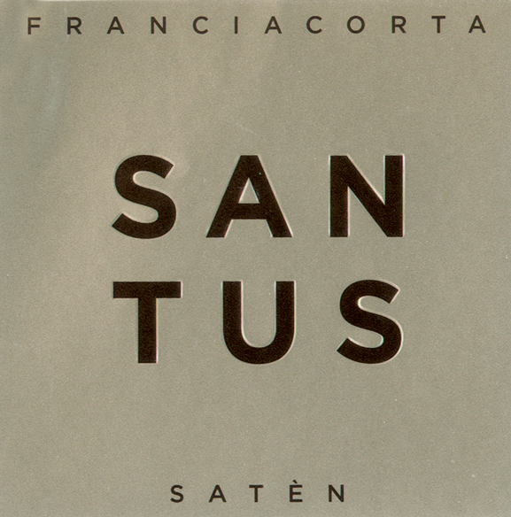 Etichetta del vino Franciacorta Satèn 2016