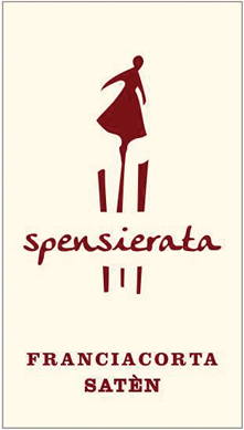 Etichetta del vino Franciacorta Satèn