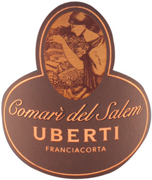 Etichetta del vino Franciacorta Comarì del Salem Extra Brut 2014