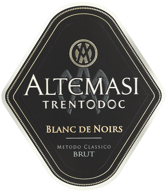 Etichetta del vino Trento Blanc de Noirs Brut 2017