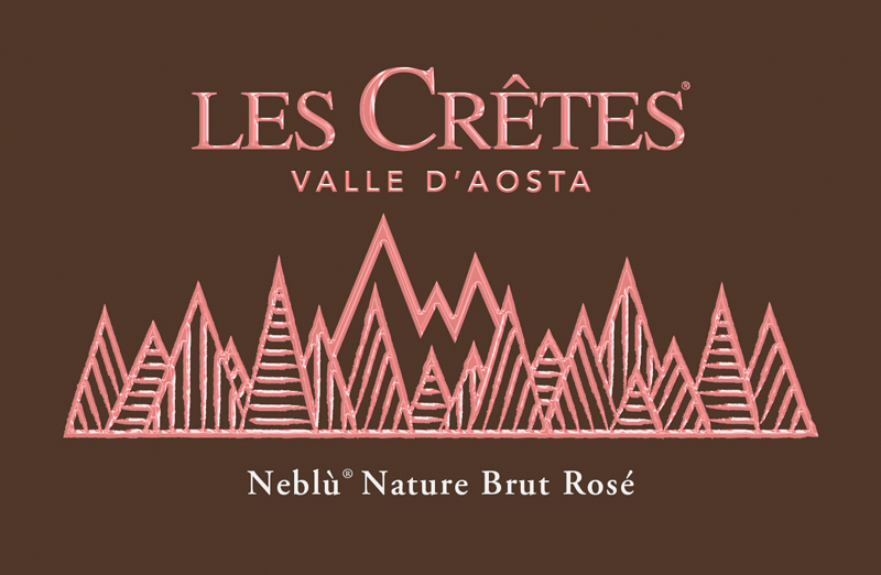 Etichetta del vino Neblù Rosé Brut Nature