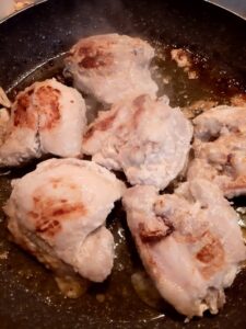 Pollo limone, yogurt