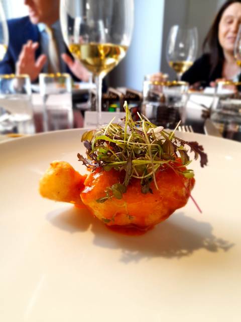 pipero tempura di cernia 'nduja