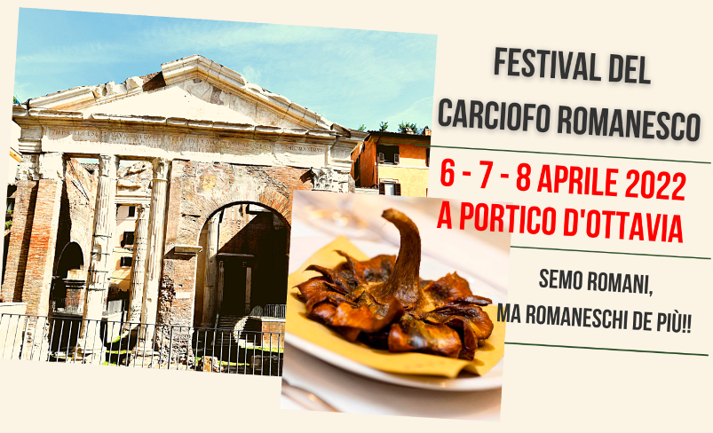 Primo Festival del Carciofo Romanesco: 6-8 aprile 2022