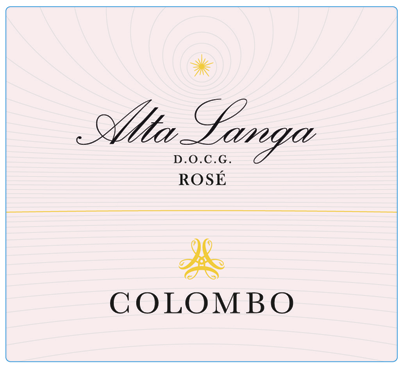 Etichetta del vino Alta Langa Rosé Brut 2018