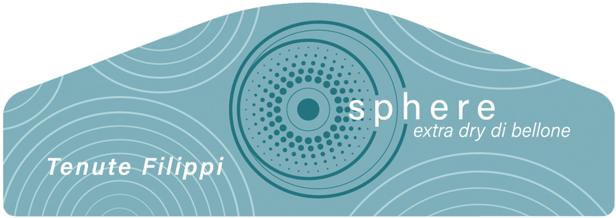 Etichetta del vino Lazio Bellone Sphere Extra Dry