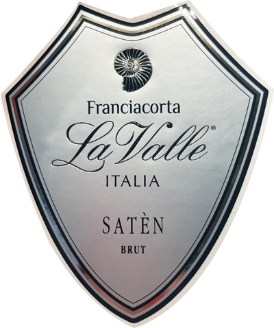 Etichetta del vino Franciacorta Satèn Brut 2018