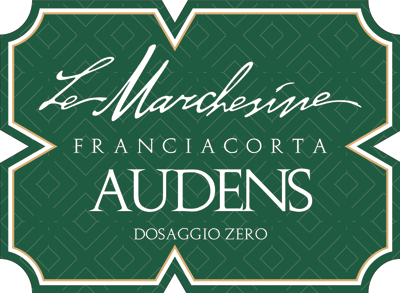 Etichetta del vino Franciacorta Audens Dosaggio Zero