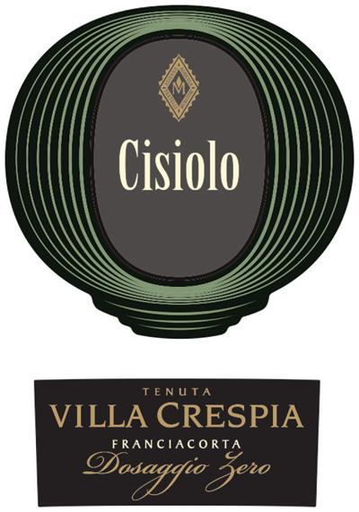 Etichetta del vino Franciacorta Cisiolo Dosaggio Zero