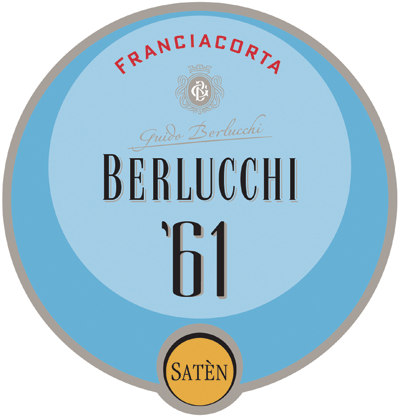 Etichetta del vino Franciacorta ’61 Satèn