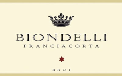 Etichetta del vino Franciacorta Brut