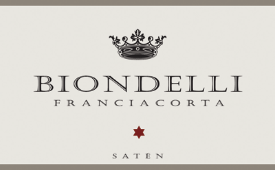 Etichetta del vino Franciacorta Satèn