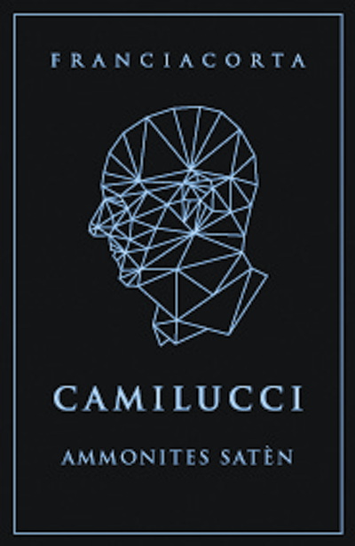 Etichetta del vino Franciacorta Ammonites Satèn