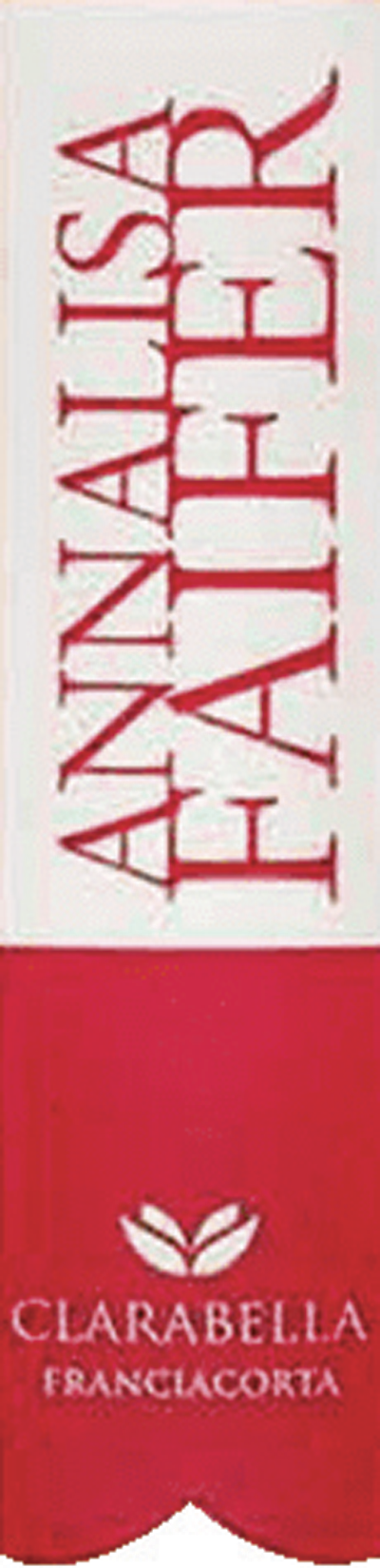 Etichetta del vino Franciacorta Annalisa Faifer Rosé Brut 2018