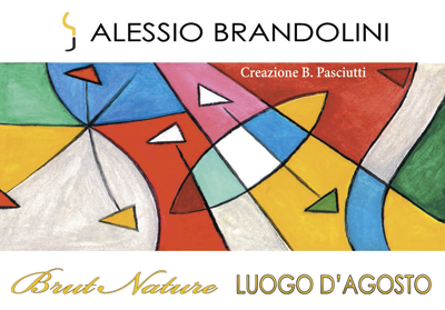 Etichetta del vino Luogo dAgosto Brut Nature 2018