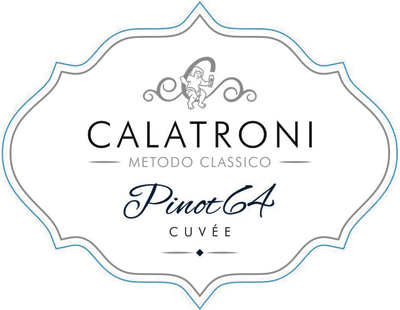 Etichetta del vino Cuvée Pinot 64 Brut 2018