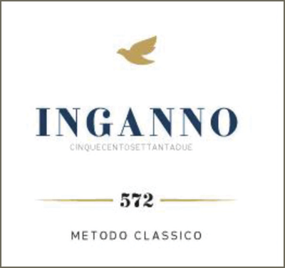 Etichetta del vino Inganno 572 Brut