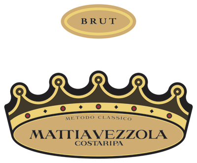 Etichetta del vino Mattia Vezzola Brut