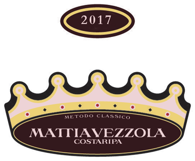 Etichetta del vino Mattia Vezzola Grande Annata Brut 2017