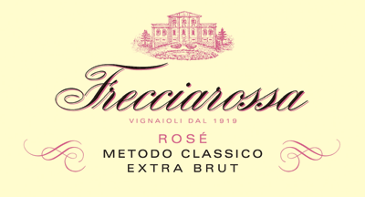 Etichetta del vino 100 Anni Rosé Extra Brut 2019