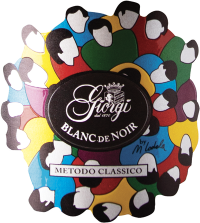 Etichetta del vino Blanc de Noir Brut