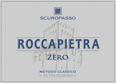 Etichetta del vino Roccapietra Zero 2016