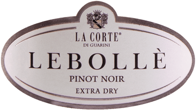 Etichetta del vino Lebollè Pinot Noir Rosé Extra Dry 2021