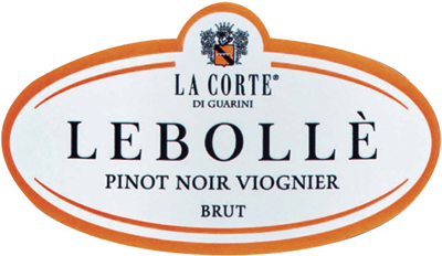 Etichetta del vino Lebollè Pinot Noir Viognier Brut 2020