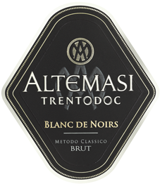 Etichetta del vino Trento Blanc de Noirs Brut 2018