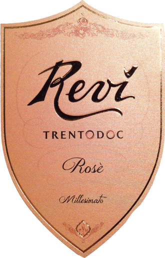 Etichetta del vino Trento Rosé Brut 2021