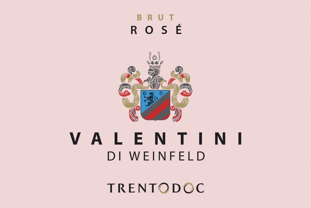 Etichetta del vino Trento Rosé Brut 2018