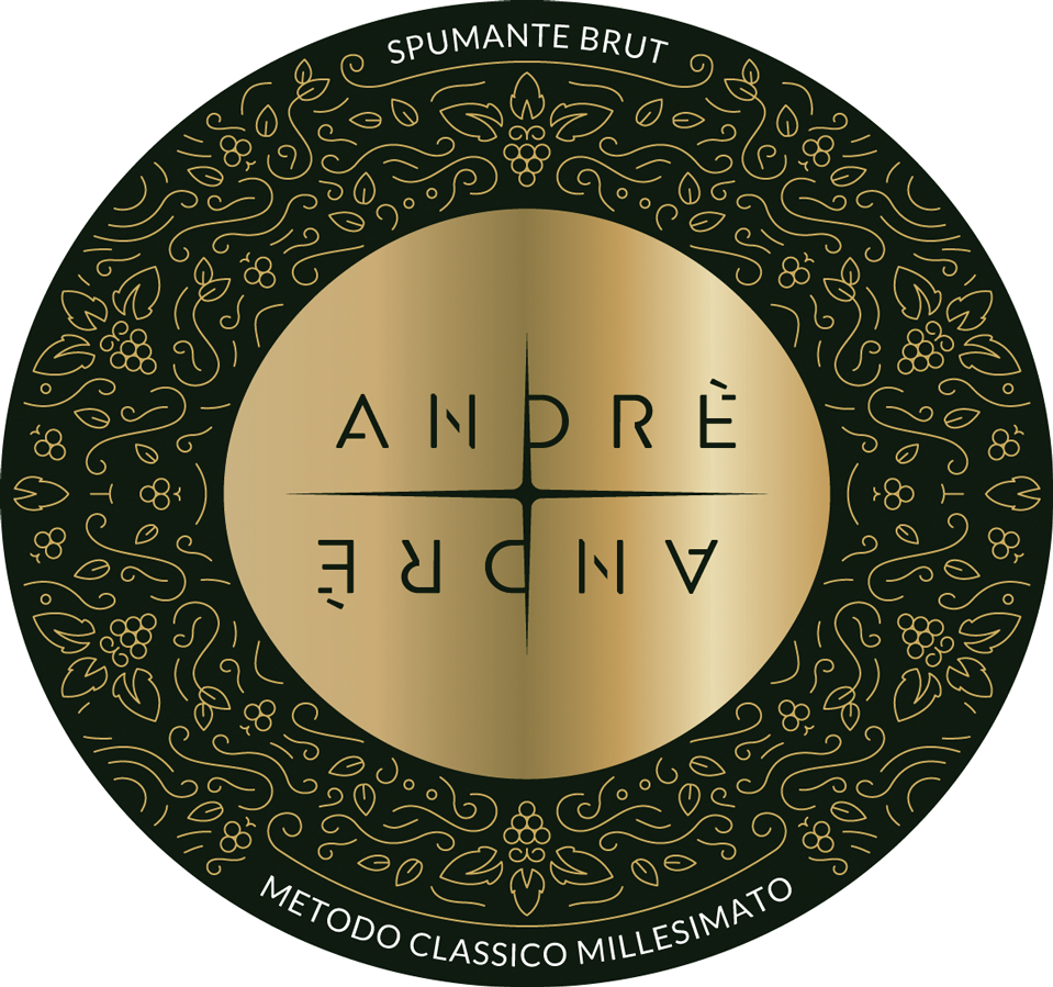 Etichetta del vino André Brut 2017