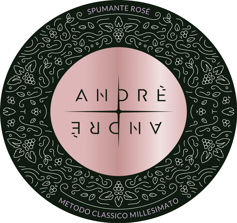 Etichetta del vino André Rosé Brut 2017