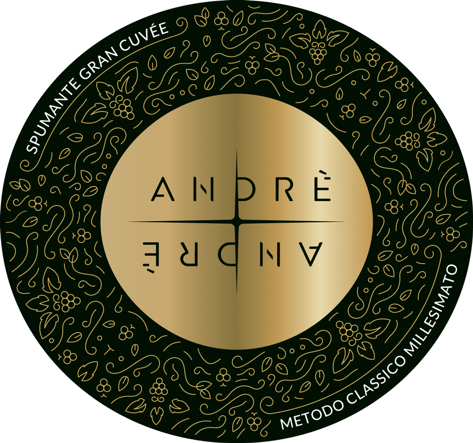 Etichetta del vino Gran Cuvée André Extra Brut 2014