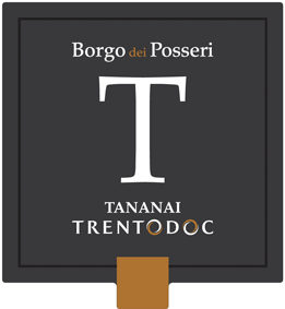 Etichetta del vino Trento Tananai Brut 2018
