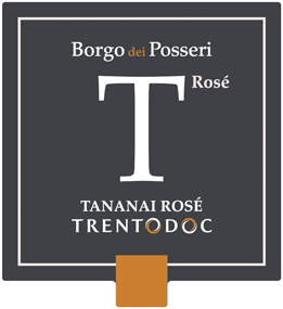 Etichetta del vino Trento Tananai Rosé Brut 2018