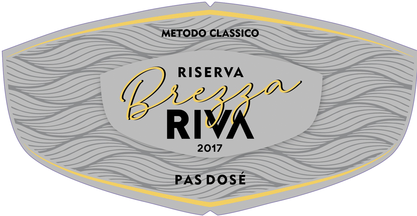 Etichetta del vino Trento Riserva Brezza Pas Dosé 2017