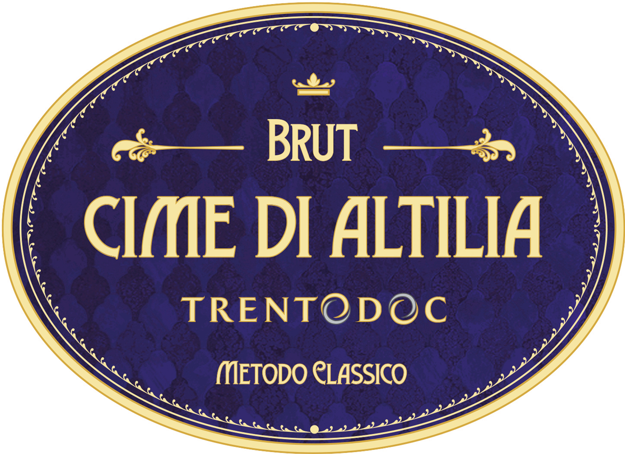 Etichetta del vino Trento Cime di Altilia Brut 2016