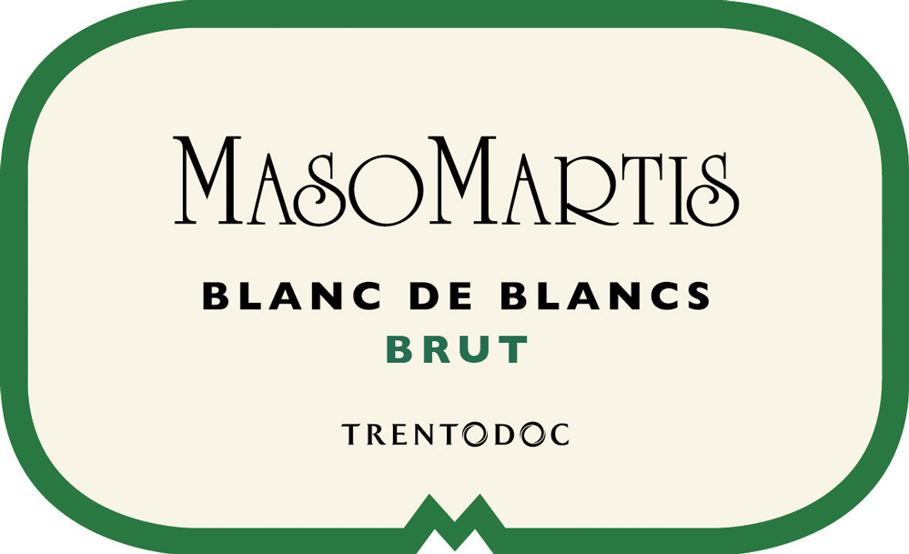 Etichetta del vino Trento Blanc de Blancs Brut