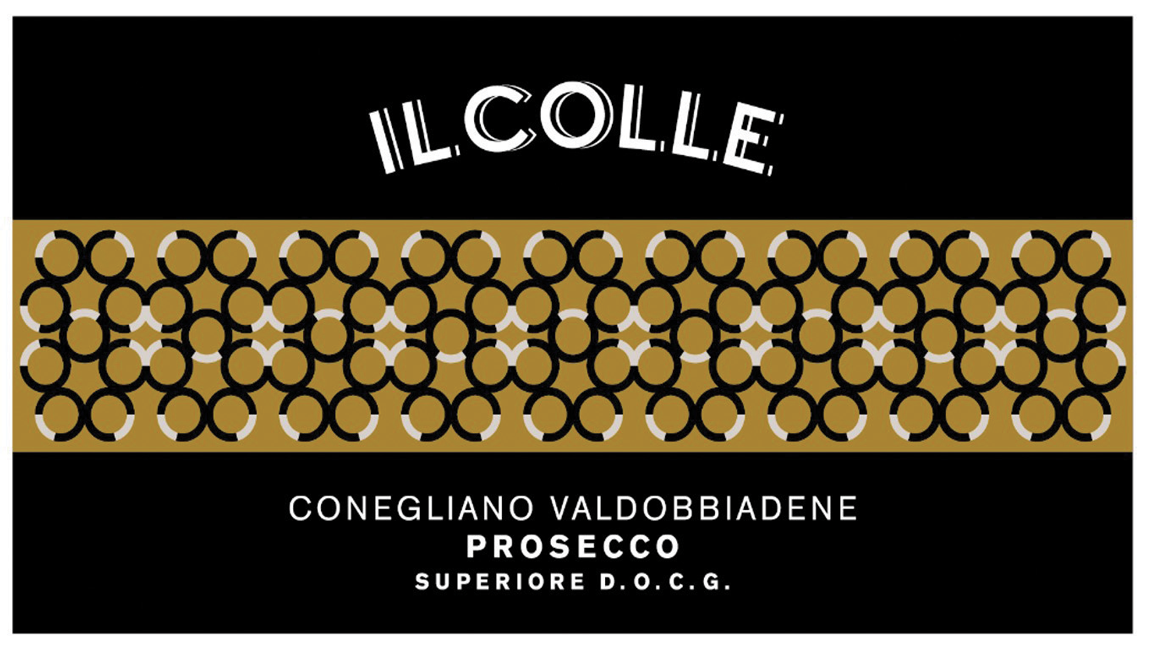 Etichetta del vino Conegliano Valdobbiadene Prosecco Superiore Extra Dry