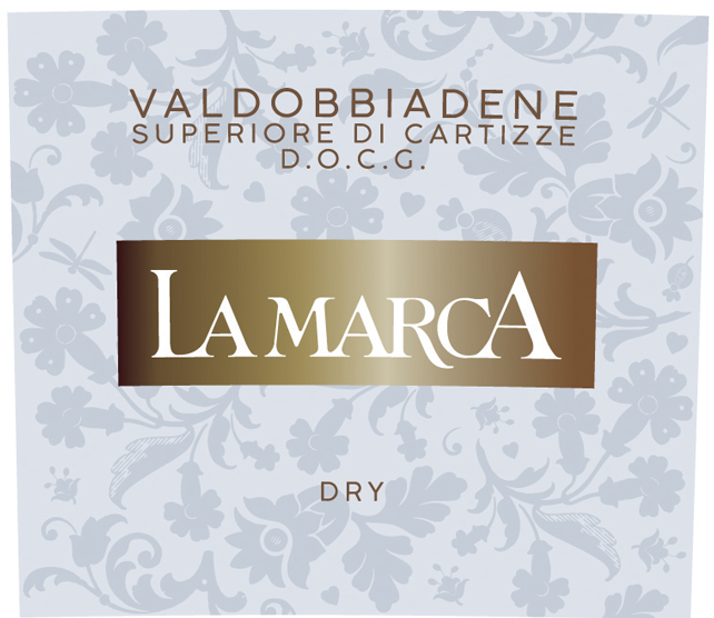 Etichetta del vino Valdobbiadene Superiore di Cartizze Dry
