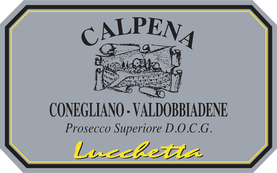 Etichetta del vino Conegliano Valdobbiadene Prosecco Superiore Rive di San Vendemiano Calpena Extra Brut 2020